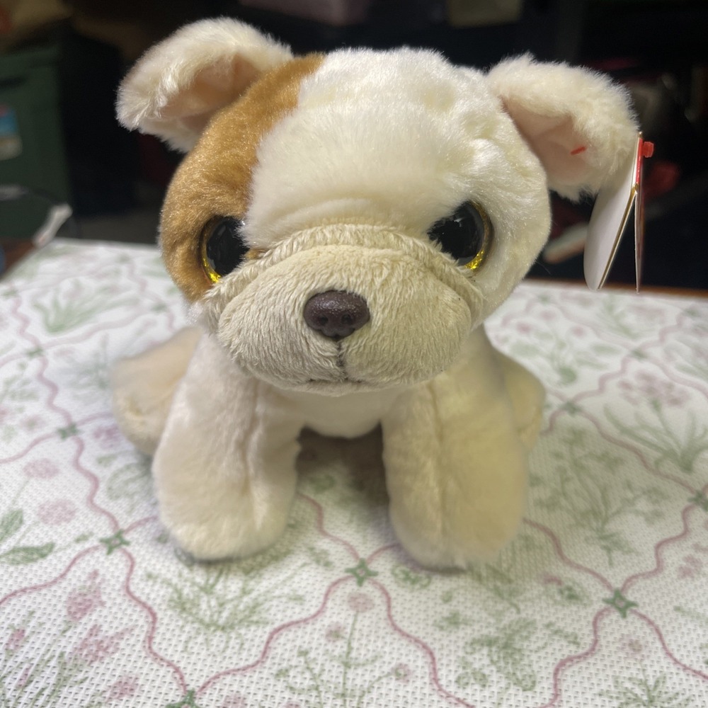 Ty Beanie‎ Babies Dog, Houghie, Velvet Ty